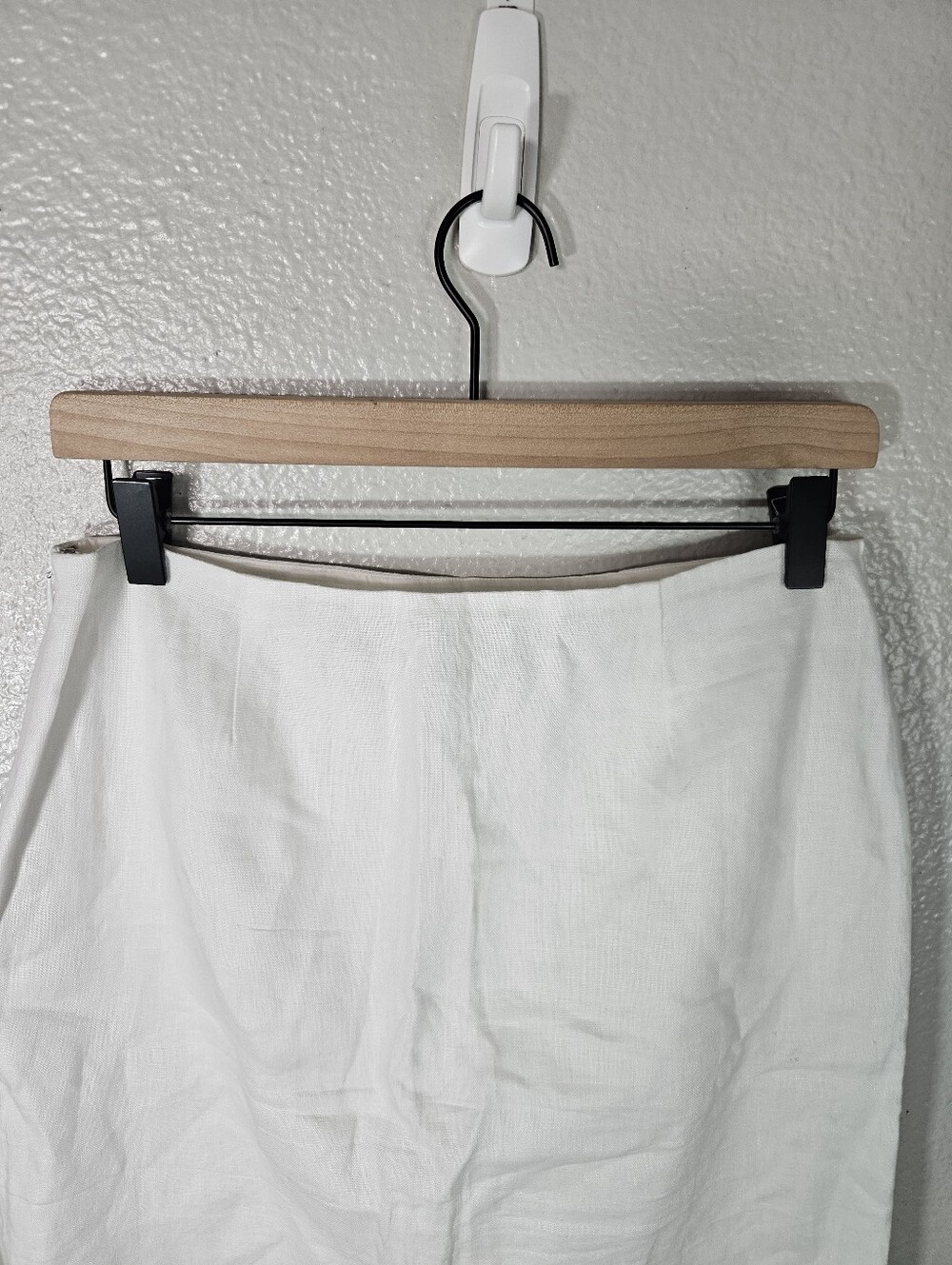 Reformation Veranda Linen Skirt White Size 4 - Picture 11 of 16